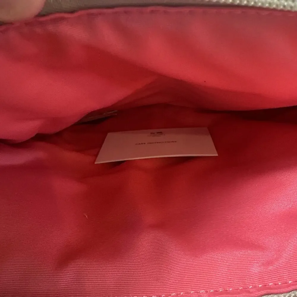 NEW Rare Coach Daisy Applique iPad / Tablet Crossbody Case # F63818